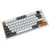 Клавиатура Ajazz AF82 Wireless/Bluetooth/USB UA Gray/White/Orange (AF82-GWO) изображение 4
