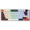 Клавиатура Ajazz AF82 Wireless/Bluetooth/USB UA Gray/White/Orange (AF82-GWO)