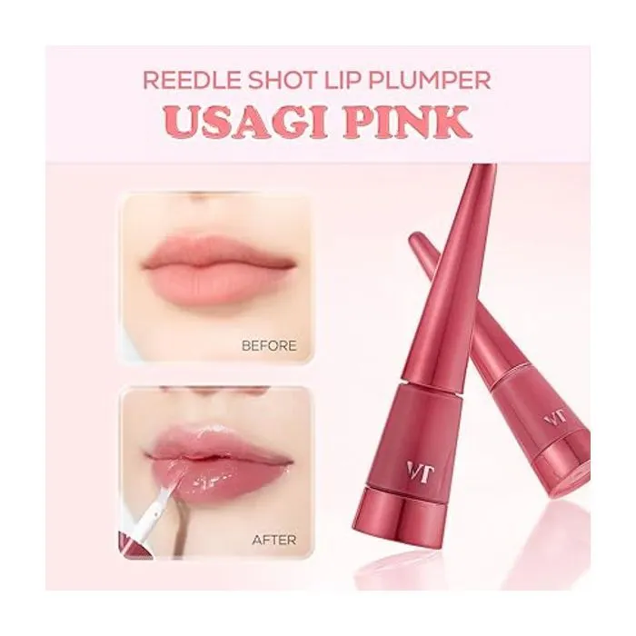Блеск для губ VT Cosmetics Reedle Shot Lip Plumper Usagi Pink 4.3 г (8803463009366) изображение 2