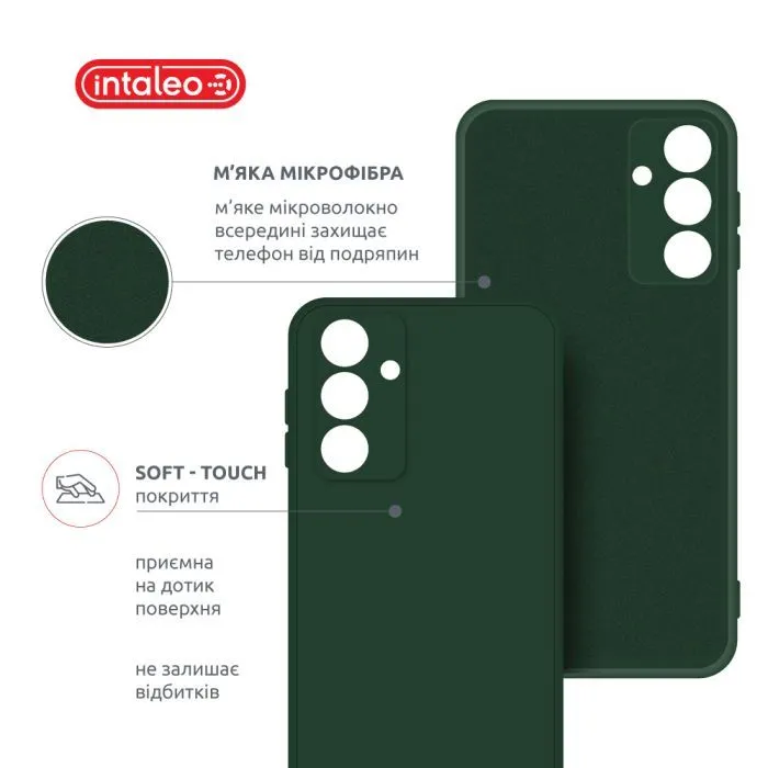 Чохол до мобільного телефона Intaleo SoftShell Samsung Galaxy A16 Dark Green (1283126609558) зображення 5