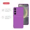 Чохол до мобільного телефона Intaleo Silicone Samsung Galaxy S24 Plus Violet (1283126600371) зображення 3