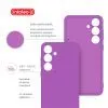 Чохол до мобільного телефона Intaleo Silicone Samsung Galaxy S24 Plus Violet (1283126600371) зображення 5