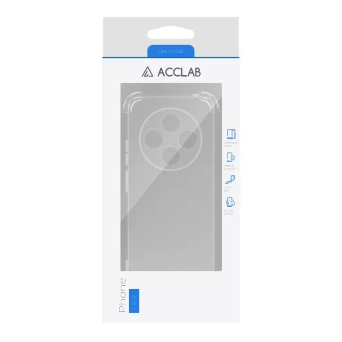 Чохол до мобільного телефона ACCLAB ShockProof Xiaomi Redmi 14C Transparent (1283126606632) зображення 2
