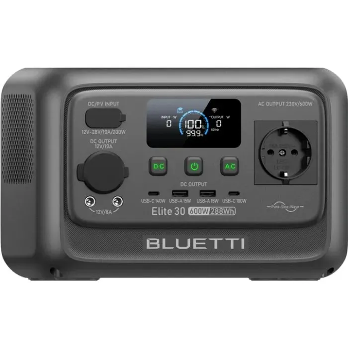 Зарядна станція BLUETTI Elite 30 V2, 600W, 288Wh Green (EL30V2 green) зображення 2
