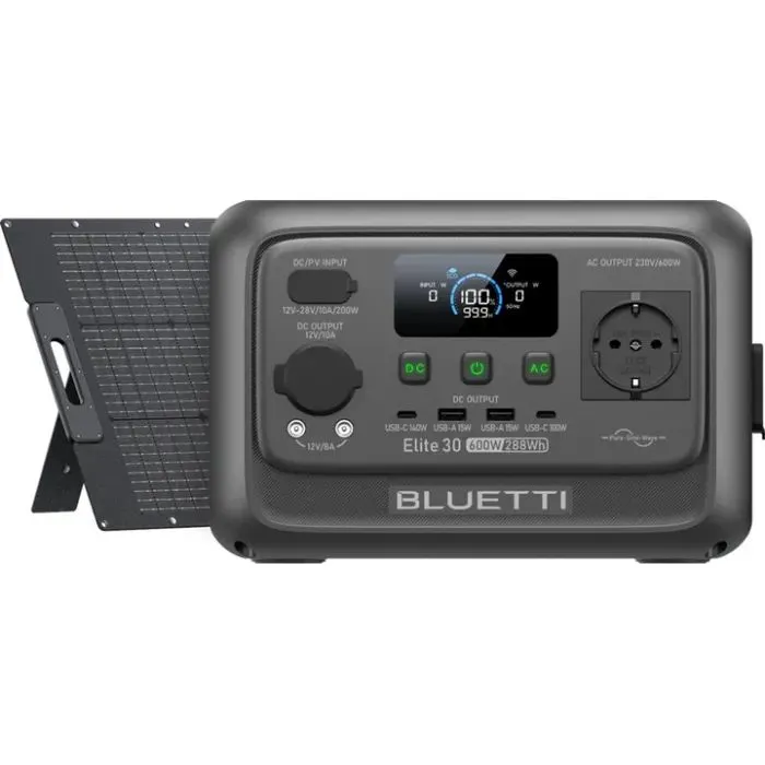 Зарядна станція BLUETTI Elite 30 V2, 600W, 288Wh Green (EL30V2 green) зображення 7