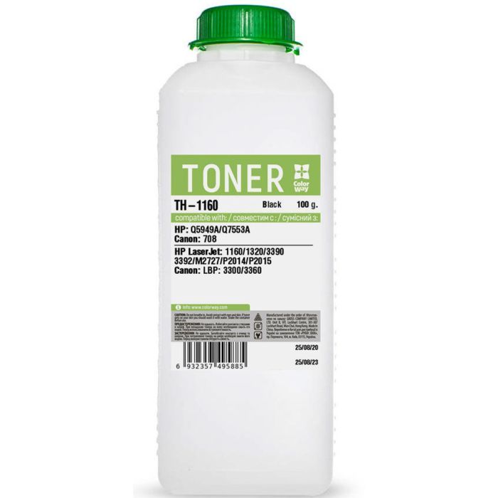 Тонер HP LJ1160/1320 (Q5949A) ColorWay (TH-1160)