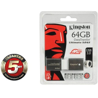 USB флеш накопитель Kingston 64Gb DataTraveler 	Ultimate G3 USB3.0 (DTU30G3/64GB) изображение 3