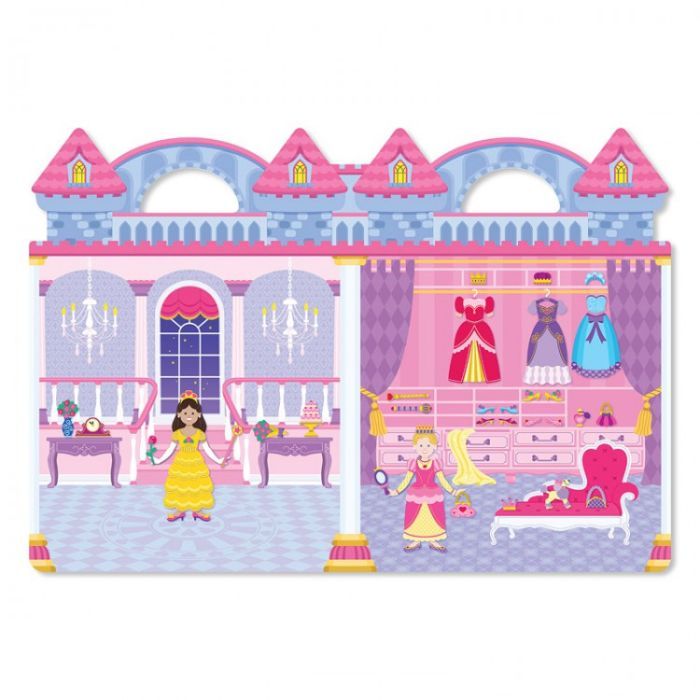 Набор для творчества Melissa&Doug Объемные многоразовые наклейки "Принцессы" (MD9100) изображение 2