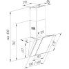 Вытяжка кухонная Pyramida NR-MV 60 M BL изображение 8