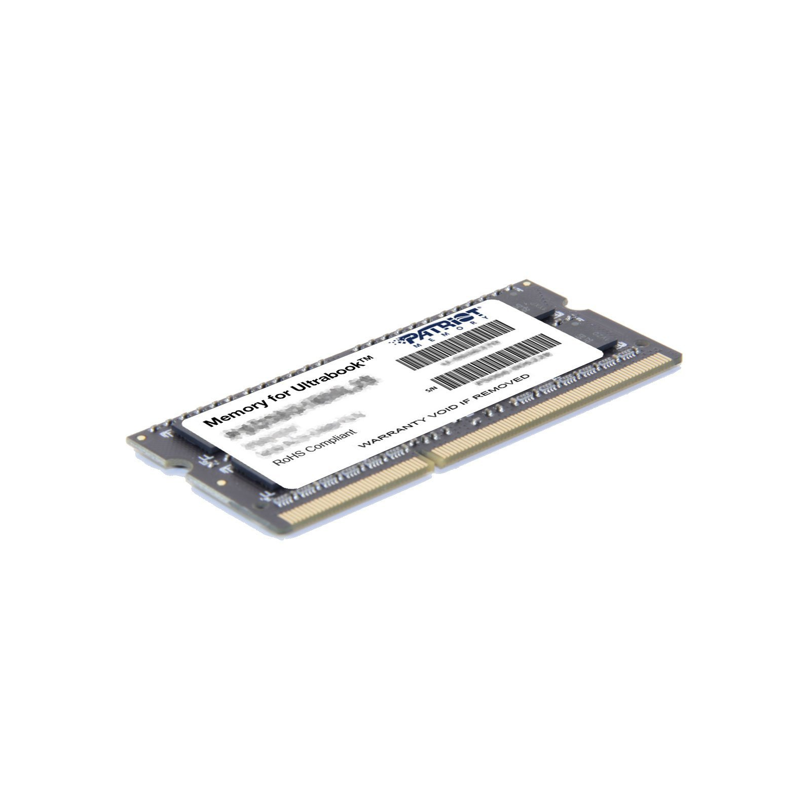 Модуль памяти для ноутбука SoDIMM DDR3L 4GB 1600 MHz Patriot (PSD34G1600L2S) изображение 2