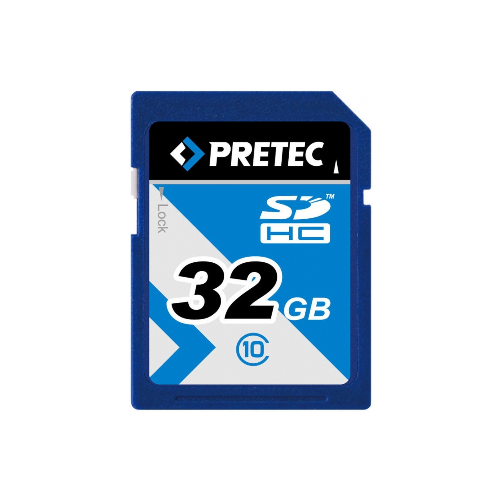 Карта памяти Pretec 32GB SDHC Class10 USH-I (SHSD032G)