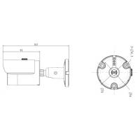 Камера видеонаблюдения Dahua DH-IPC-HFW1220S (2.8 мм) (03402-04737) изображение 2