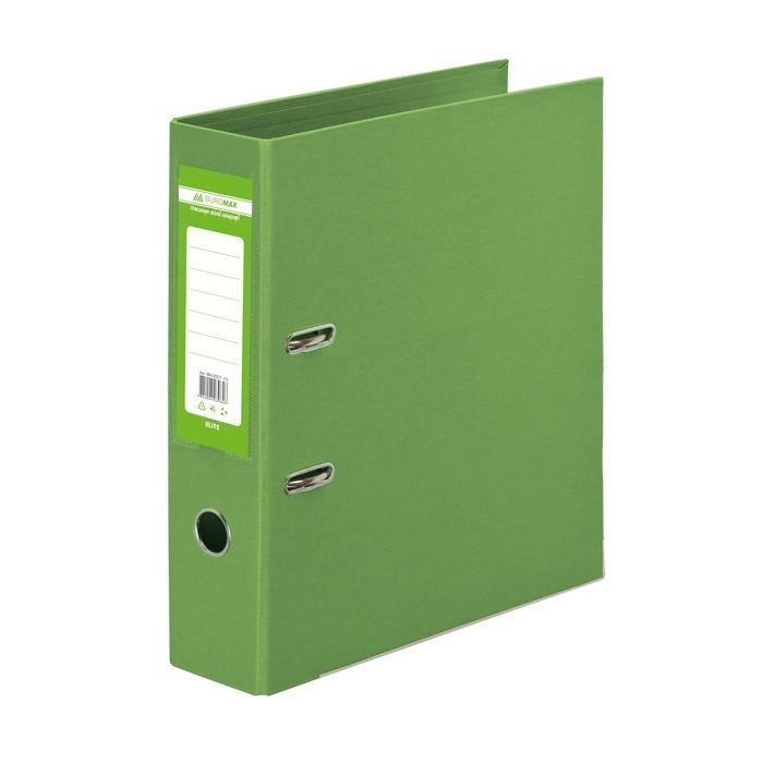 Папка - регистратор Buromax А4 double sided, 70мм, PP, light green, built-up (BM.3001-15с)