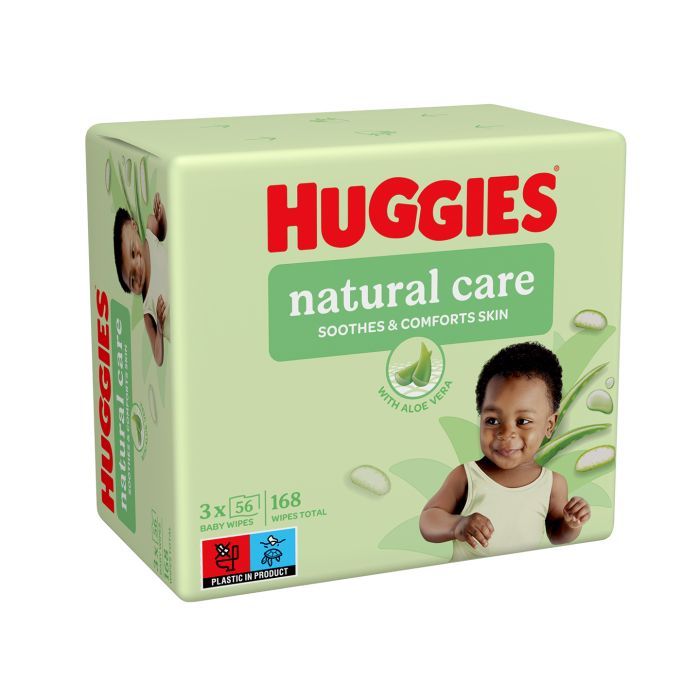 Детские влажные салфетки Huggies Natural Care 56 х 4 шт (5029053550183)