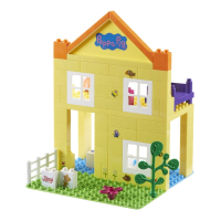 Конструктор Peppa Pig Загородный дом Пеппы 2 фигурки 69 деталей (6039) изображение 3