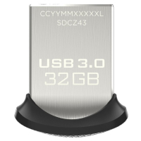 USB флеш накопитель SanDisk 32GB Ultra Fit USB 3.0 (SDCZ43-032G-GAM46)