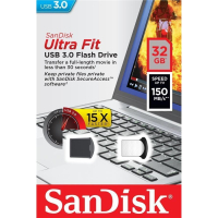USB флеш накопитель SanDisk 32GB Ultra Fit USB 3.0 (SDCZ43-032G-GAM46) изображение 5