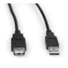 Дата кабель USB 2.0 AM/AF 1.8m Vinga (USBAMAF02-1.8) изображение 4