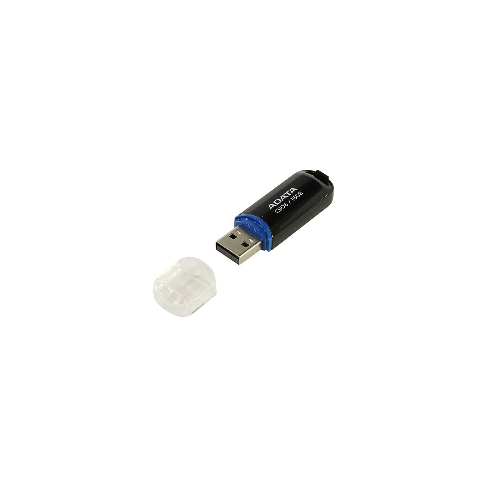 USB флеш накопичувач ADATA 16GB C906 Black USB 2.0 (AC906-16G-RBK) зображення 3
