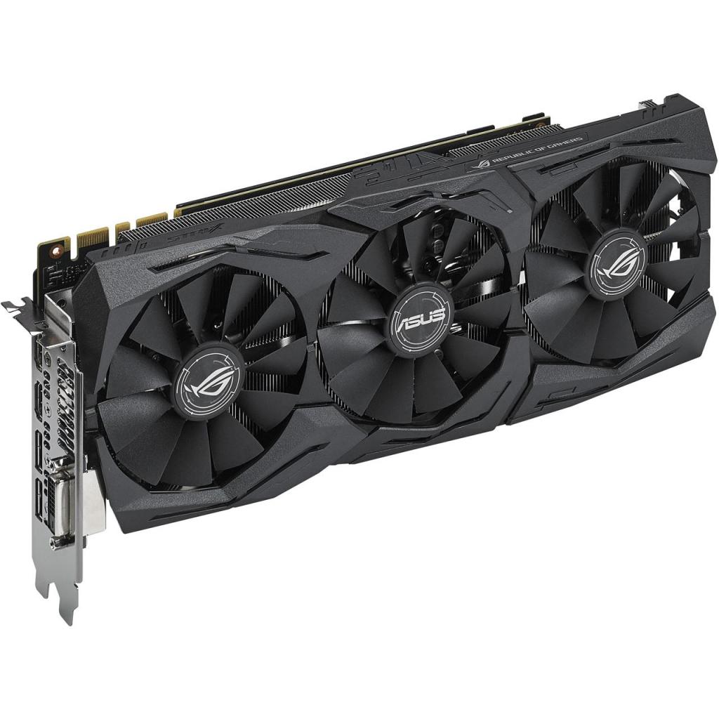 ᐈ Купить видеокарту ASUS GeForce GTX1080 Ti 11Gb ROG STRIX GAMING