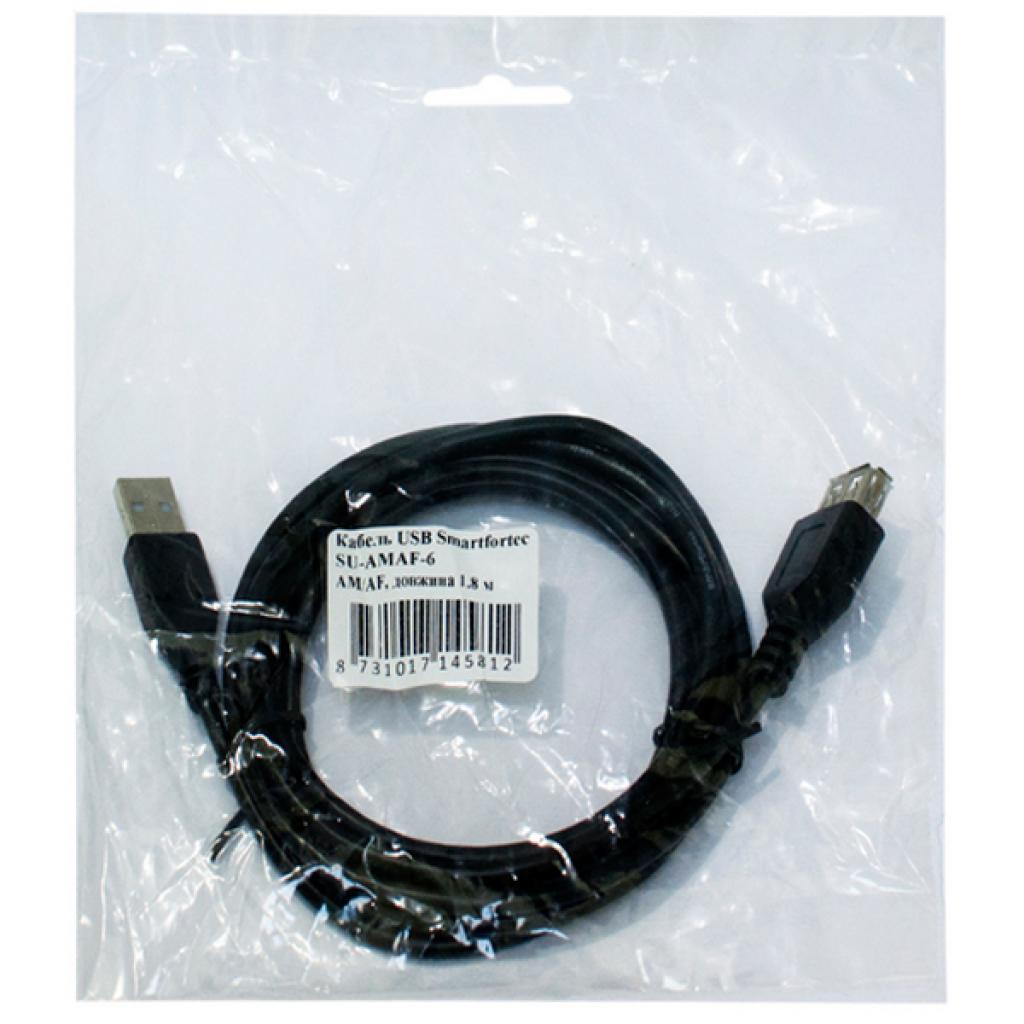 Дата кабель USB 2.0 AM/AF 1.8m Smartfortec (SU-AMAF-6) зображення 3