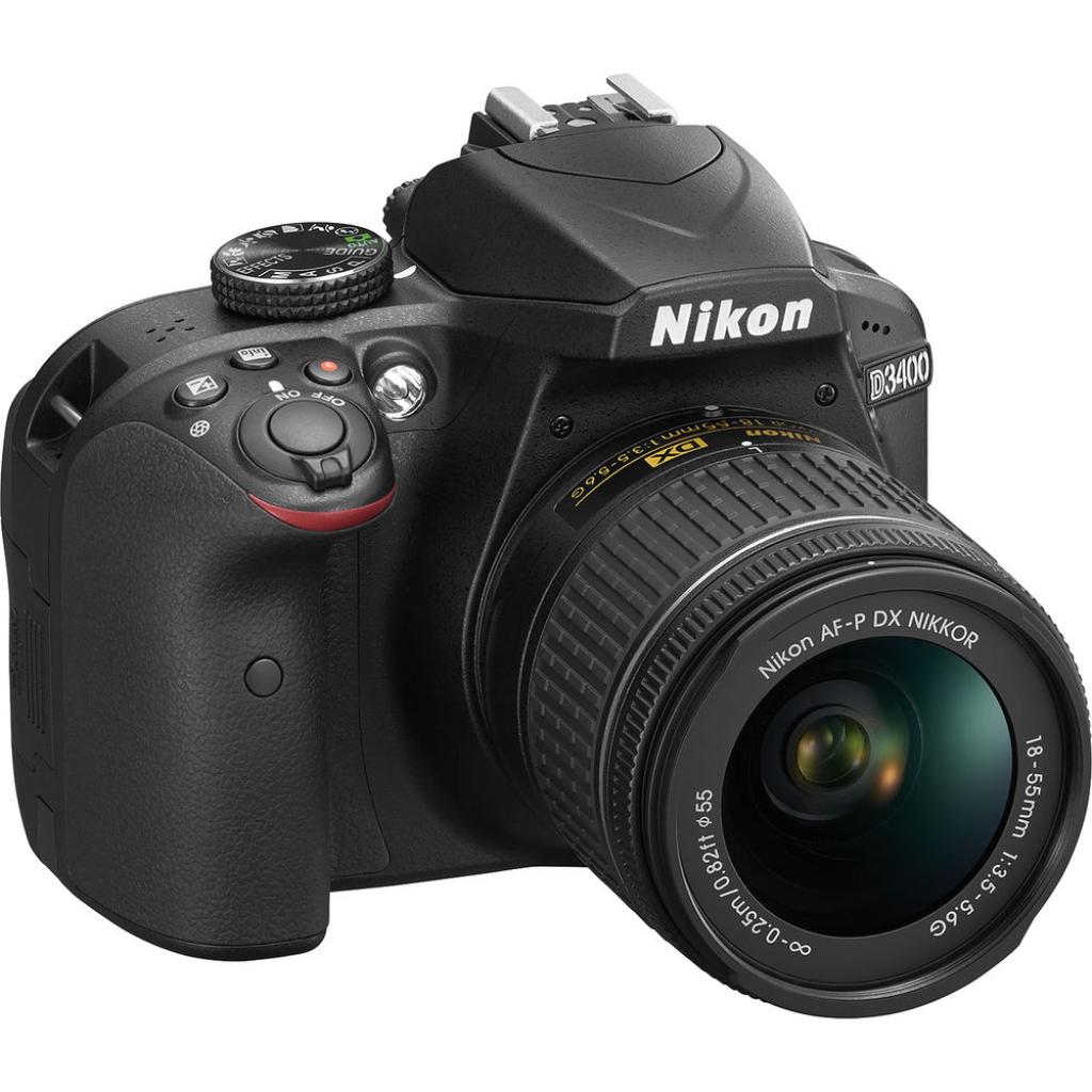 Цифровой фотоаппарат Nikon D3400 AF-P 18-55 Non-VR KIT (VBA490K002) изображение 3
