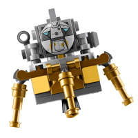 Конструктор LEGO Ideas Ракетно-космическая система НАСА Сатурн 5 Аполлон (21309) зображення 8