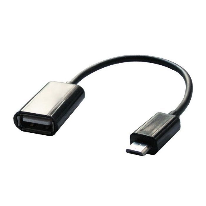 Переходник OTG USB 2.0 AF to Micro 5P 0.1m Grand-X (GXOTG2)