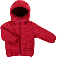 Куртка детская Verscon с капюшоном стеганая (3379-92G-red)