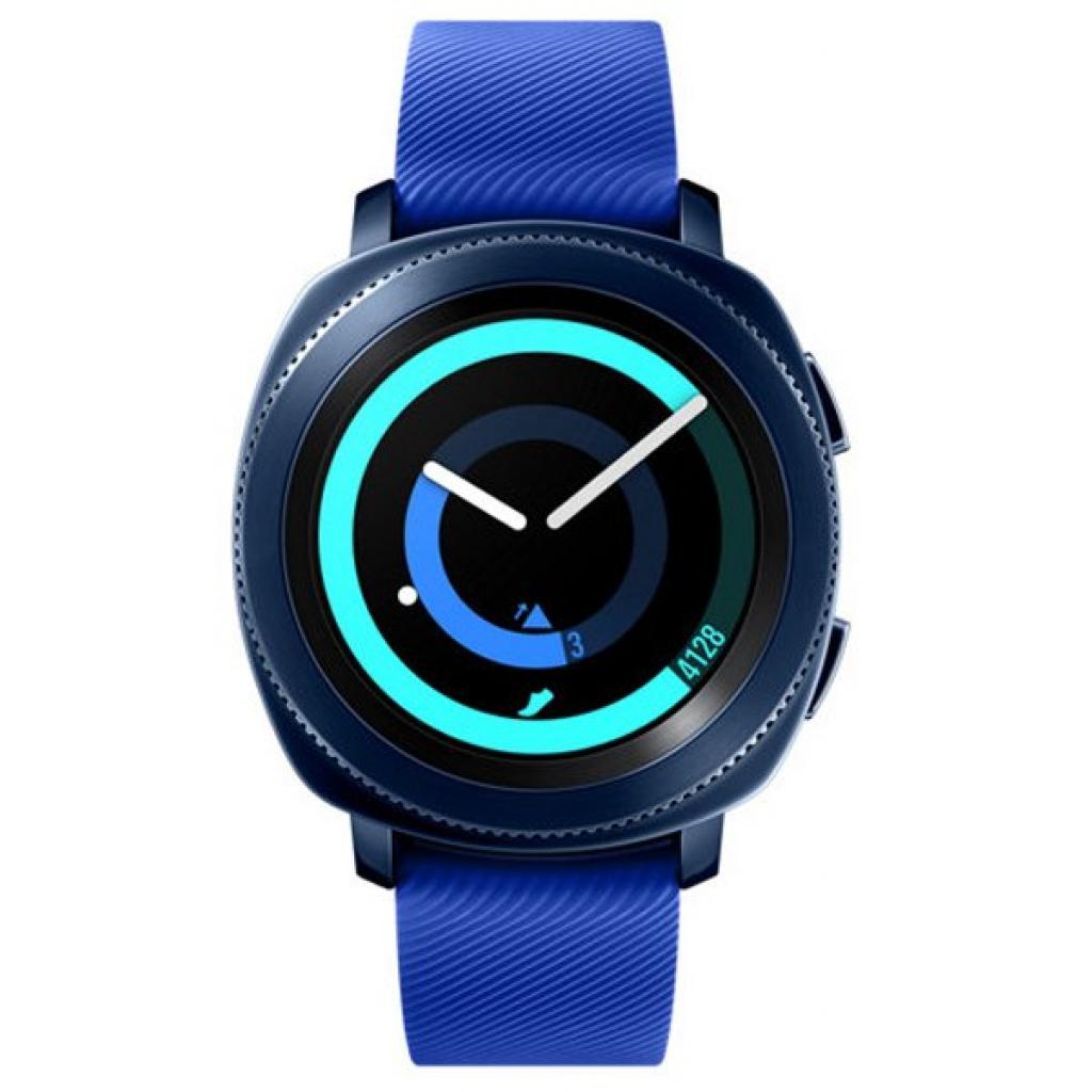 Смарт-часы Samsung R6000 ZBA (Blue) Gear Sport (SM-R600NZBASEK) изображение 2