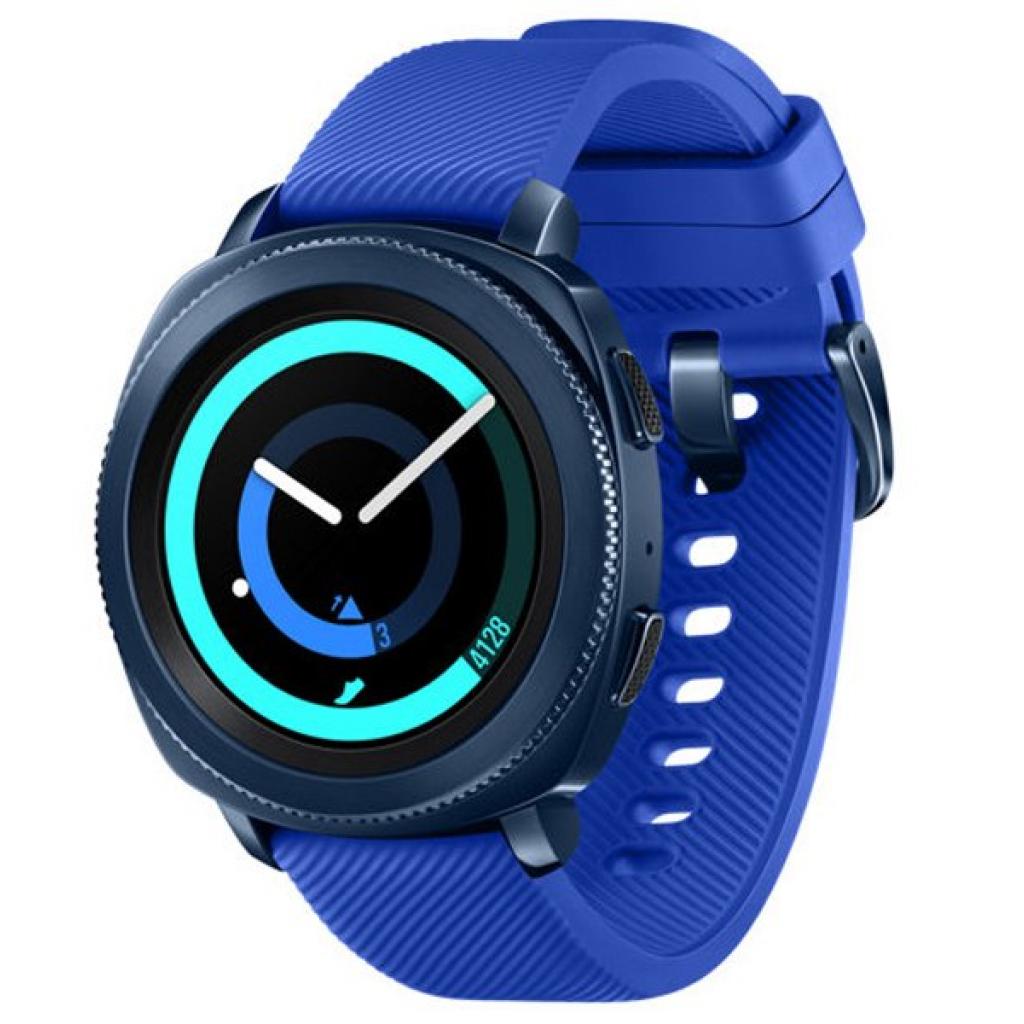 Смарт-годинник Samsung R6000 ZBA (Blue) Gear Sport (SM-R600NZBASEK)
