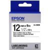 Лента для принтера этикеток Epson LK4WBN (C53S654021)