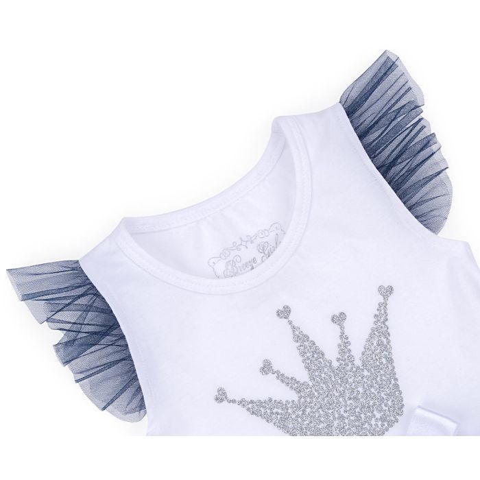 Набір дитячого одягу Breeze з коронкою (10869-86G-blue) зображення 7