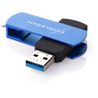 USB флеш накопитель eXceleram 16GB P2 Series Blue/Black USB 3.1 Gen 1 (EXP2U3BLB16) изображение 2