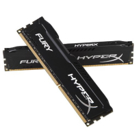 Модуль пам'яті для комп'ютера DDR4 32GB (2x16GB) 3466 MHz HyperX FURY Black Kingston Fury (ex.HyperX) (HX434C19FBK2/32) зображення 3