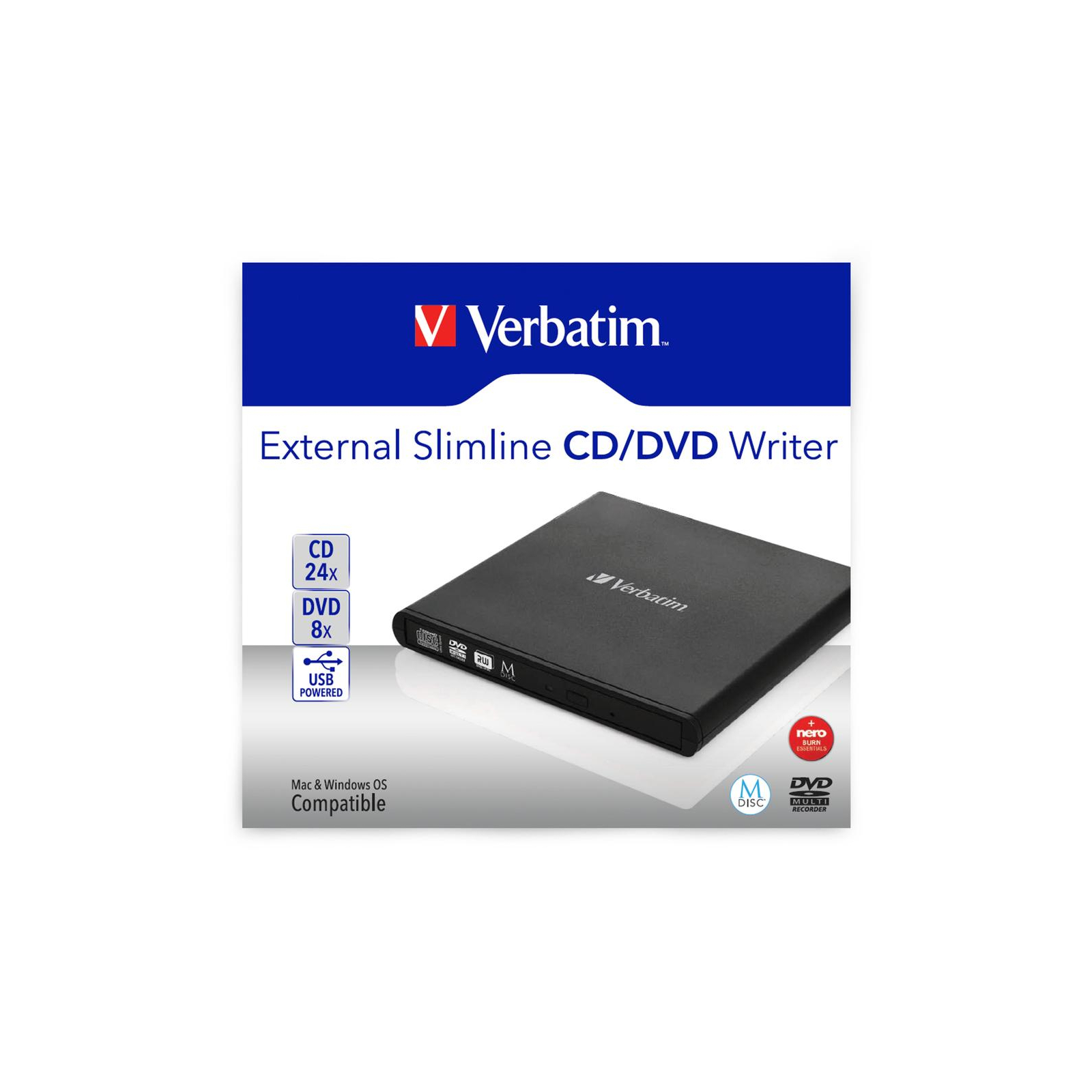 Оптический привод DVD-RW Verbatim 98938 изображение 3