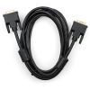 Кабель мультимедийный DVI 24+1 3.0 m Vinga (VCPDCDVIMM3BK) изображение 2