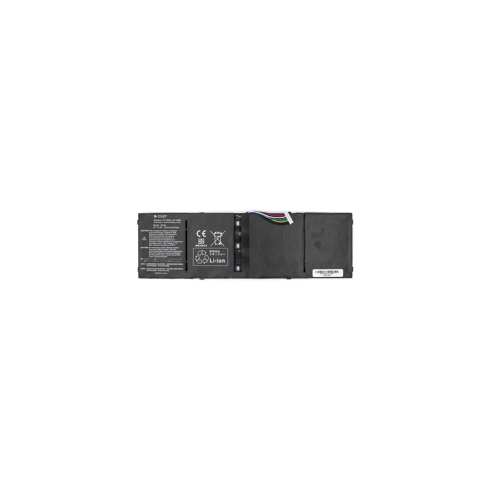 Аккумулятор для ноутбука ACER Aspire V5-573 Series (AP13B3K, ARV573PA) 14.8V 3200mAh PowerPlant (NB410217)