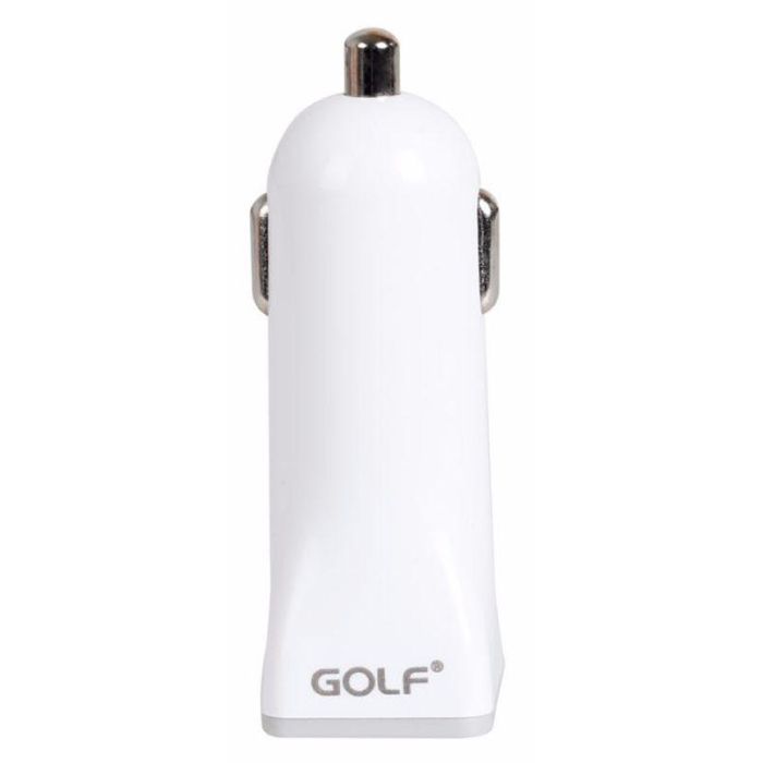 Зарядное устройство Golf GF-C1 Car charger + Micro cable 1USB 1A White (F_45771) изображение 2