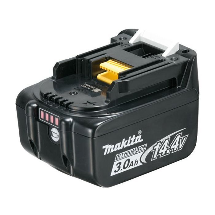 Акумулятор до електроінструменту Makita BL1430B (Li-Ion, 14В, 3Ач, індикація заряду) (632G20-4)
