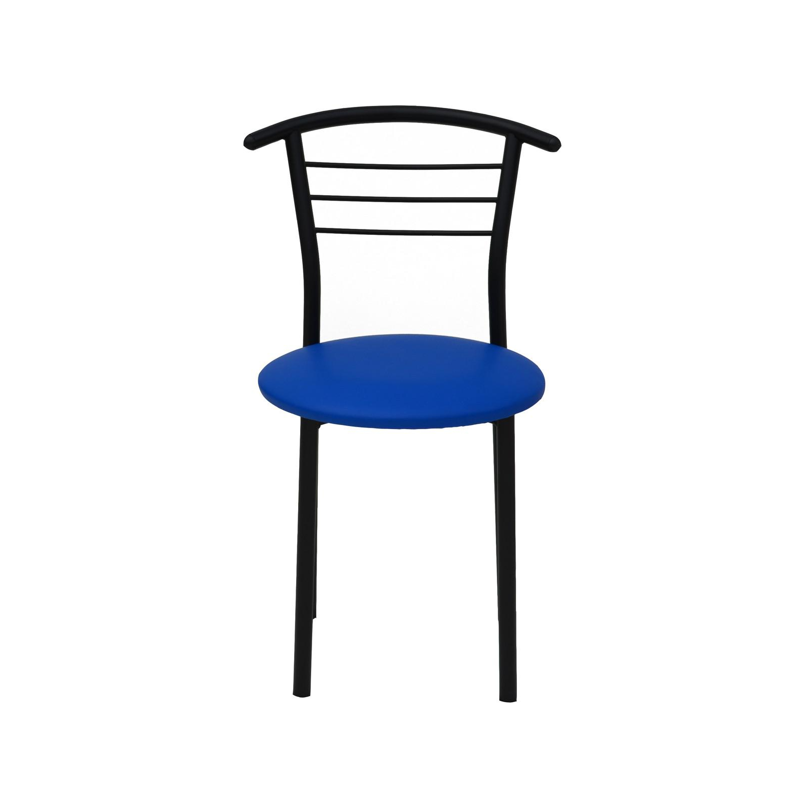 Кухонний стілець Примтекс плюс 1011 black S-5132 Синий (1011 black S-5132)