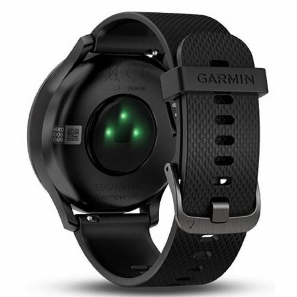 Смарт-часы Garmin Vivomove HR Sport Black/ Black Large (010-01850-A1) изображение 5
