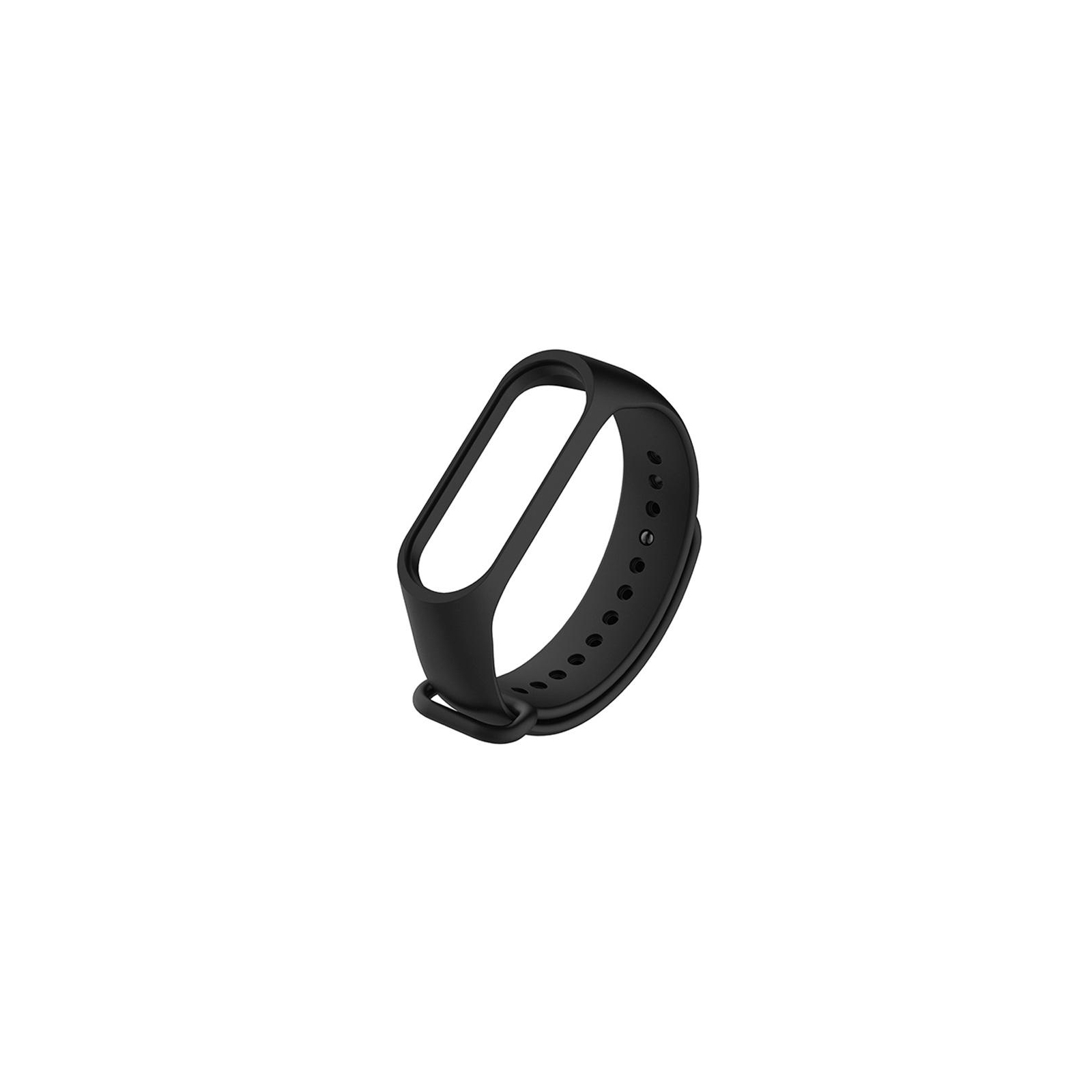 Ремешок для фитнес браслета Xiaomi Mi Band 3 Black (402195)