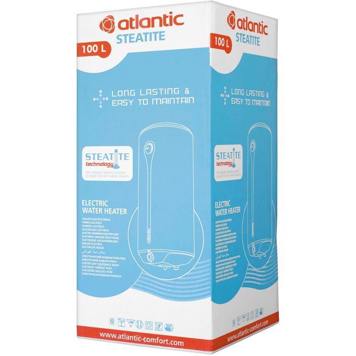Бойлер Atlantic Ego Steatite 100 VM 100 D400-1-BC 1200W изображение 11