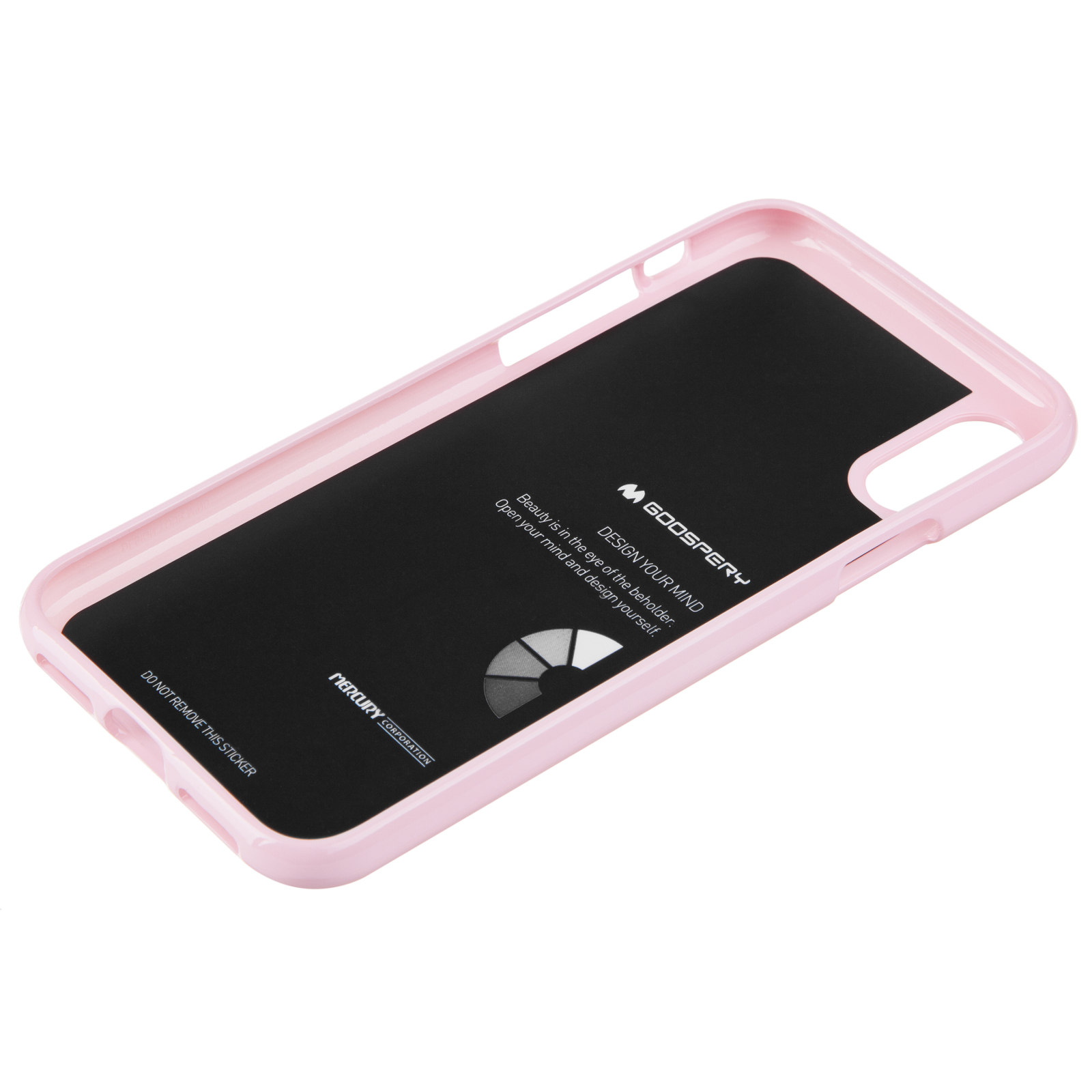 Чохол до мобільного телефона Goospery Apple iPhone X / XS Pearl Jelly Pink (8806164392966) зображення 2