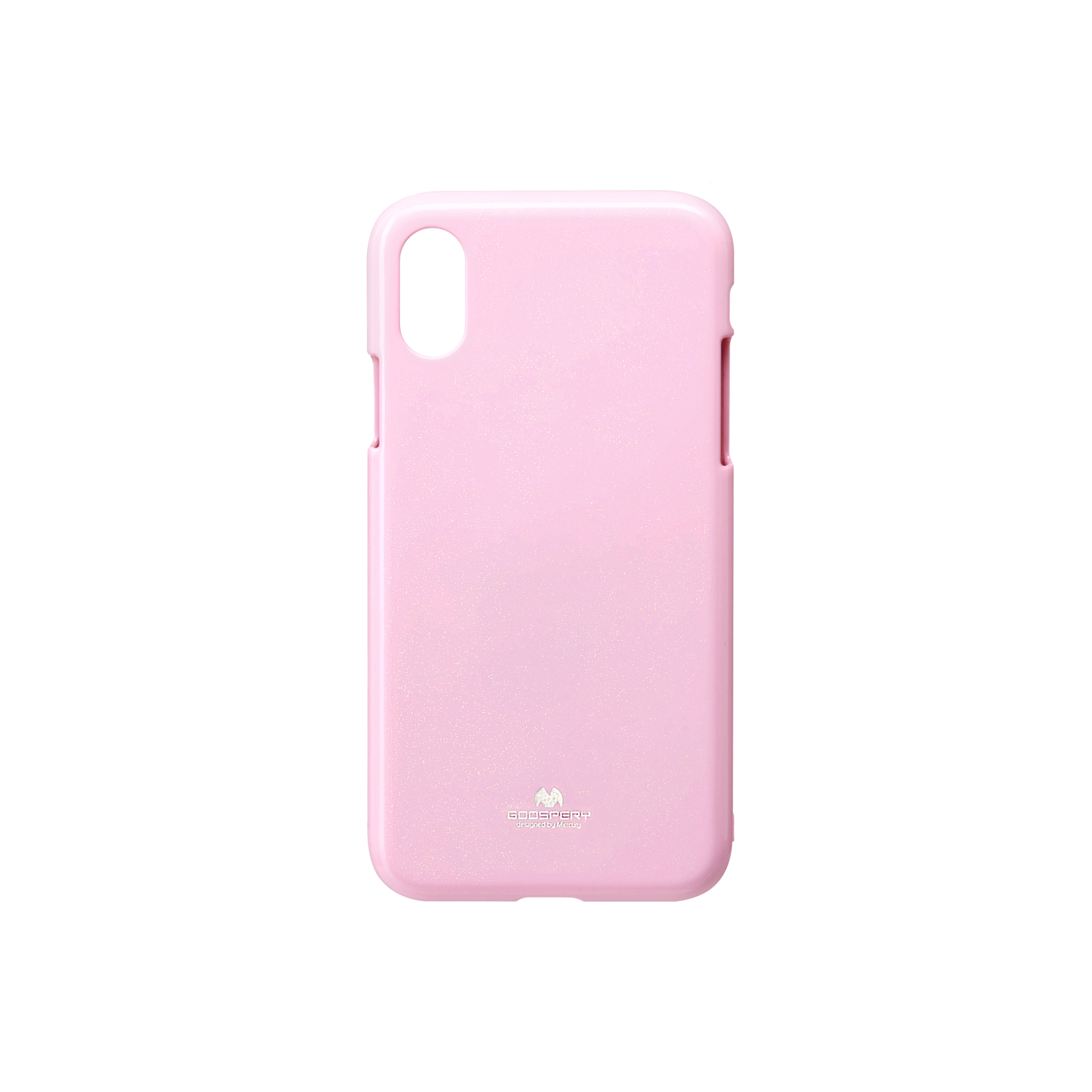 Чохол до мобільного телефона Goospery Apple iPhone X / XS Pearl Jelly Pink (8806164392966)