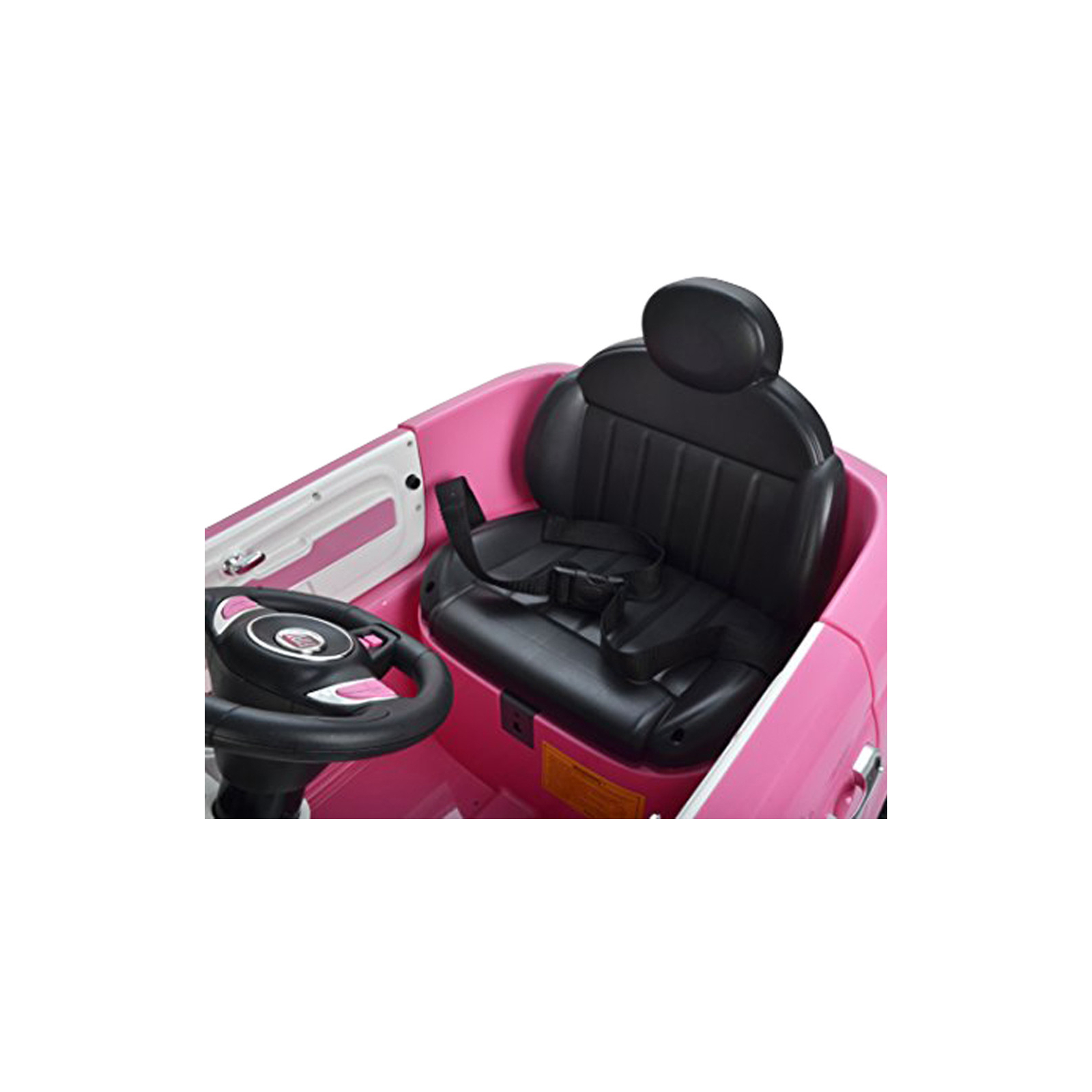 Электромобиль BabyHit Fiat Z651R Pink (71142) изображение 7