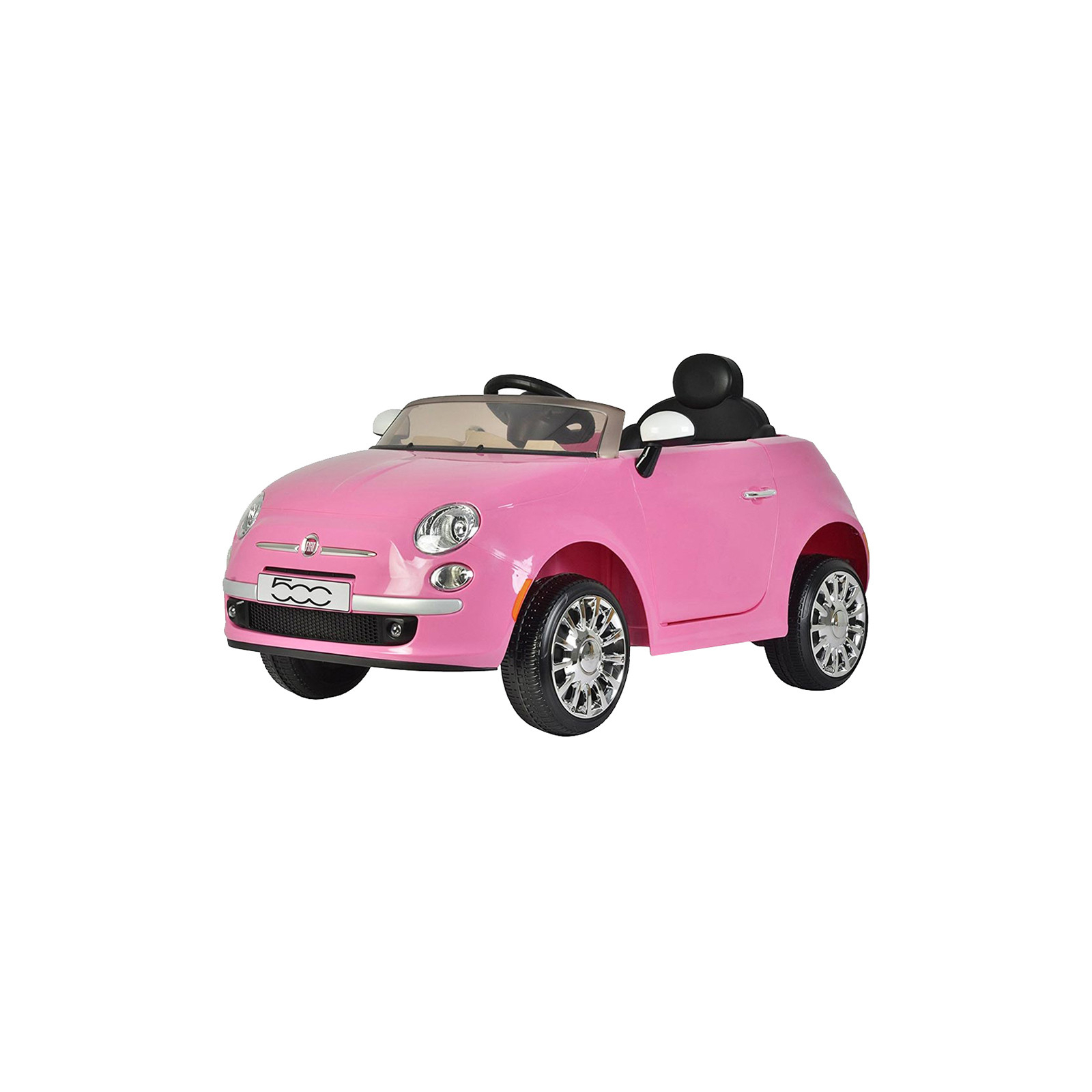 Электромобиль BabyHit Fiat Z651R Pink (71142)
