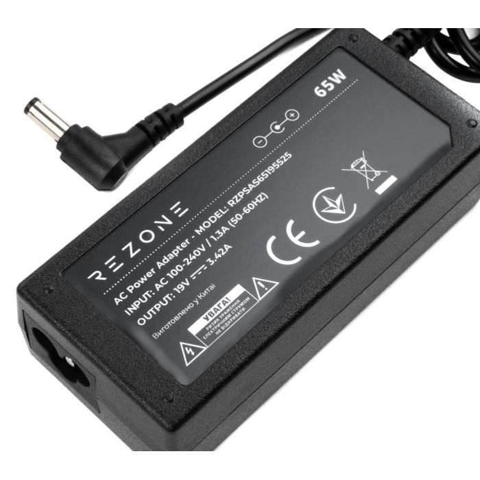 Блок питания к ноутбуку Rezone ASUS 65W 19V 3,42A 5.5*2.5 (RZPSAS65195525) изображение 3