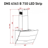 Витяжка кухонна Perfelli DNS 6363 B 750 BL LED Strip зображення 6
